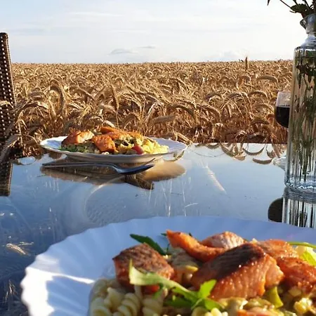 Ein Bett Im Kornfeld - Haus Weitblick - Mit Innenpool Schonfeld  Buitenkant foto